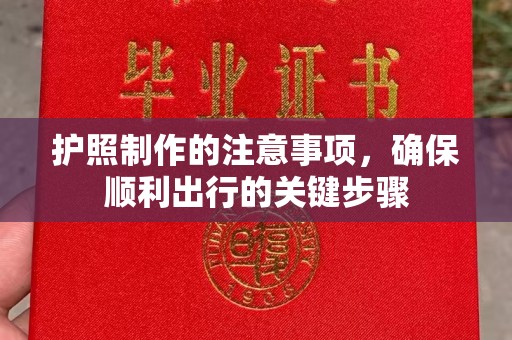 靖江护照制作的注意事项，确保顺利出行的关键步骤