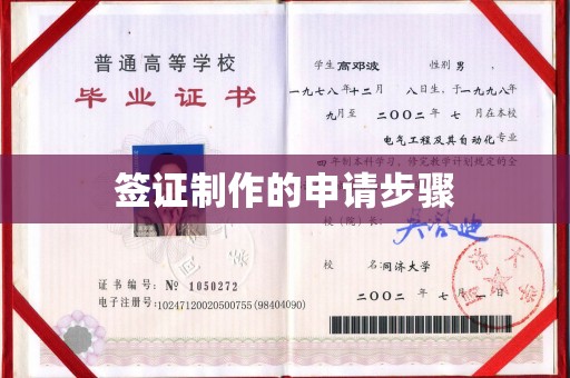 靖江签证制作的申请步骤