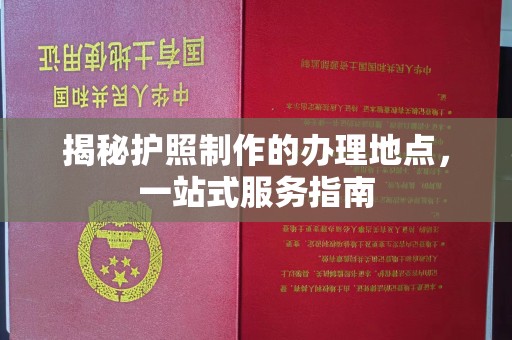 靖江揭秘护照制作的办理地点，一站式服务指南